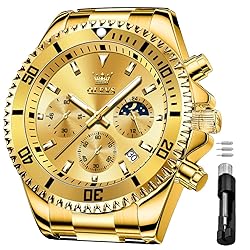 OLEVS Watches for Men Business Dress Big Face