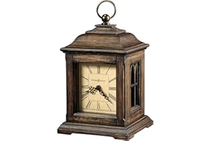 Howard Miller Midvale Mantel Clock II 549-740 – Antique Oak with Quartz Movement