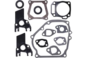 JINGKE Predator 212 cc Coleman Ct200u Gasket Kit for Honda GX200 GX160 225cc 212cc 200cc 160cc 168F 170F Engine Gasket Carburetor Air Filter Cylinder Head Muffler Crankcase Gaskets with Oil Seals