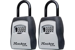 Master Lock Key Lock Box with Code, Outdoor Lock Box for Realtors, Property Managers and Landlords, Ideal for Short-Term Rent