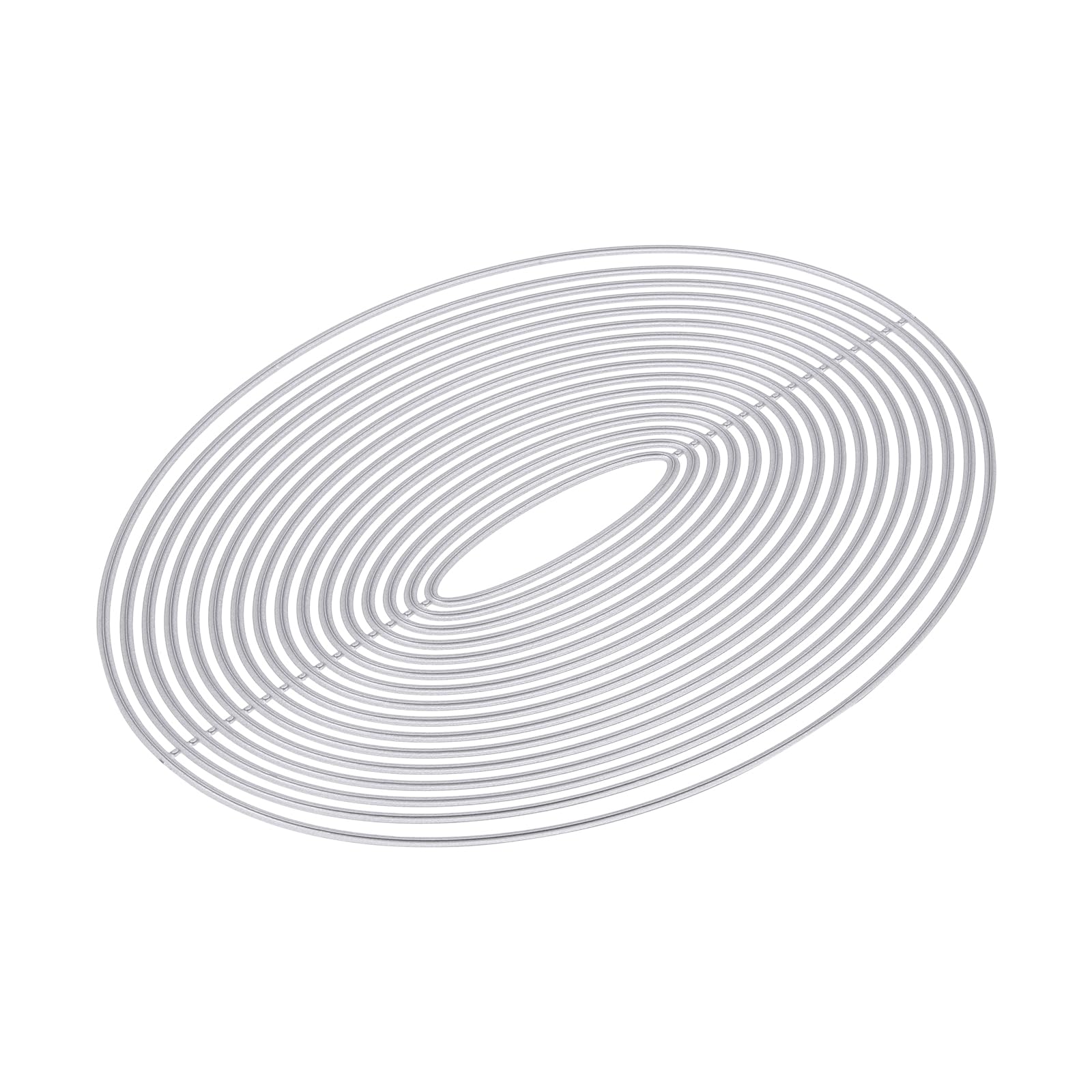 PATIKIL Oval Die Cuts Shapes Metal Stencils Background Dies Clearance Scrapbooking Die-Cuts for Paper Crafting, Card Making, Scrapbooking and Embossing, 5.6 x 4.4