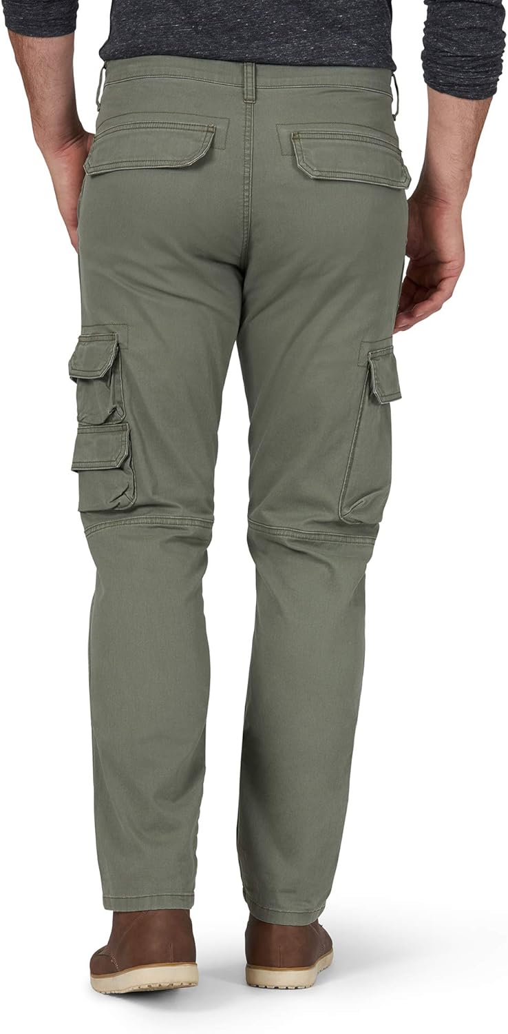 Wrangler Men's Regular Tapered Cargo at  Men’s Clothing store