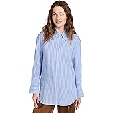 Vince Women's Oversized Stripe Shirt