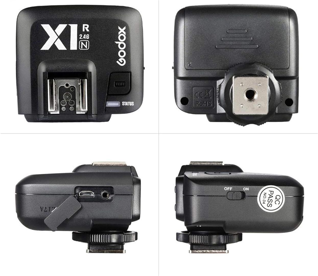 Godox X1R-N TTL 2.4G Wireless Flash Trigger Receiver For Nikon Series Cameras (X1R-N), X1N-R - Image 5