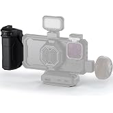 Tilta Khronos Focus PD Handle | Provide Power to Khronos Accessories &amp; iPhone 15/16 Pro/Pro Max | Control Focus - Zoom in Blackmagic Camera App - Black | Locking Clamp TK-IP-PH-B