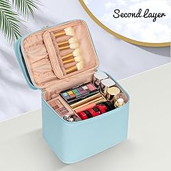 OCHEAL Large Makeup Bag, Double Layer Makeup