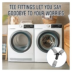 YUGHKBN 2PCS Washing Machine Drain Hose Y-Type