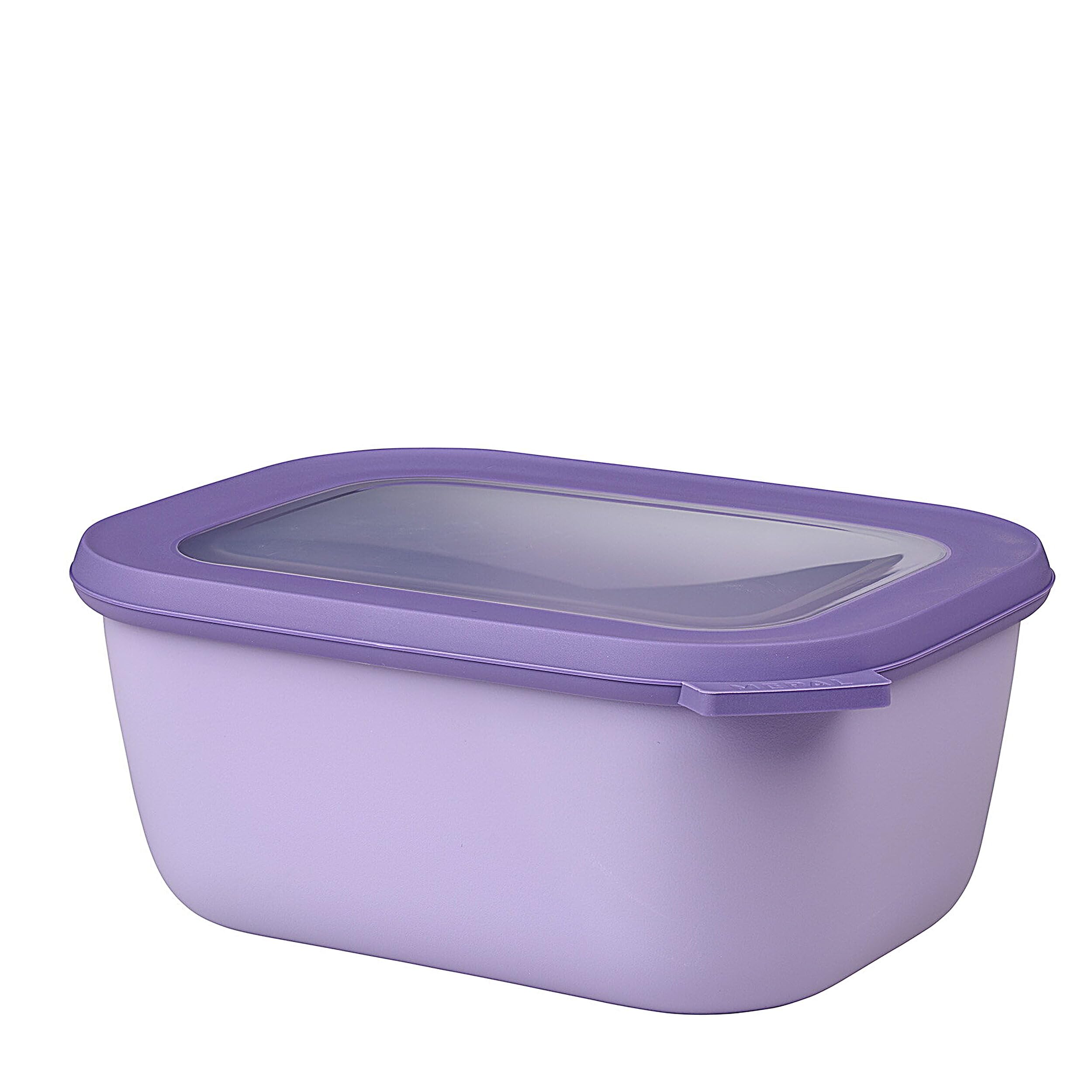 Mepal Multi bowl Cirqula rectangular 1500 ml / 50.7 oz - Vivid lilac