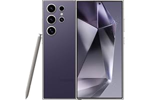 Samsung Galaxy S24 Ultra Cell Phone, 512GB AI Smartphone, Unlocked Android, 200MP, 100x Zoom Cameras, Fast Processor, Long Battery Life, Edge-to-Edge Display, S Pen, US Version, 2024, Titanium Violet