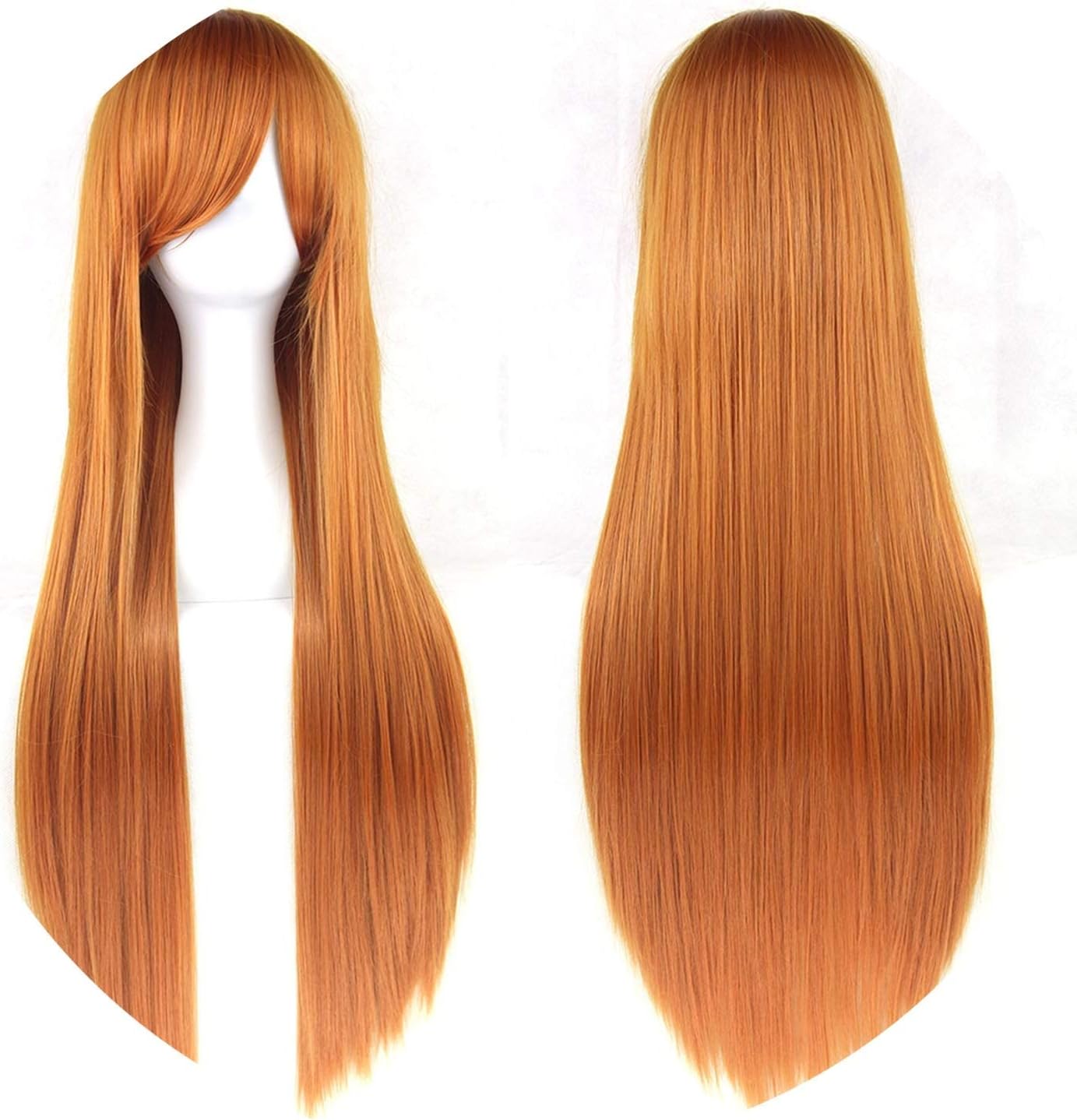 32inch Long Straight Accessories Synthetic Hair Wig for Women,T27/30/4,32inches,S