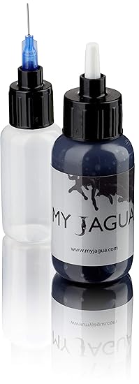 Jagua Gel 30 ml + Applikator | temporäre blau-schwarze Tattoos | natürlich | Henna