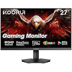 KOORUI 27” WQHD (2560 x 1440p) Gaming Monitor