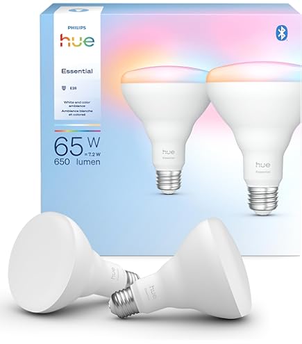 Philips Hue Smart 85W BR30 LED Bulb - White and Color