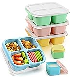 Caperci Lunchable Snack Containers - 4 Compartments