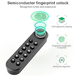 Fingerprint Cabinet Lock, Smart Electronic Cabinet