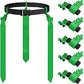Junkin 6/8/10 Players Flag Football Sets Adjustable Football Belts and Flags for Youths Teens Kids Adults Players Sports Team