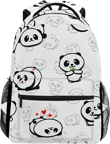 cute black school bags