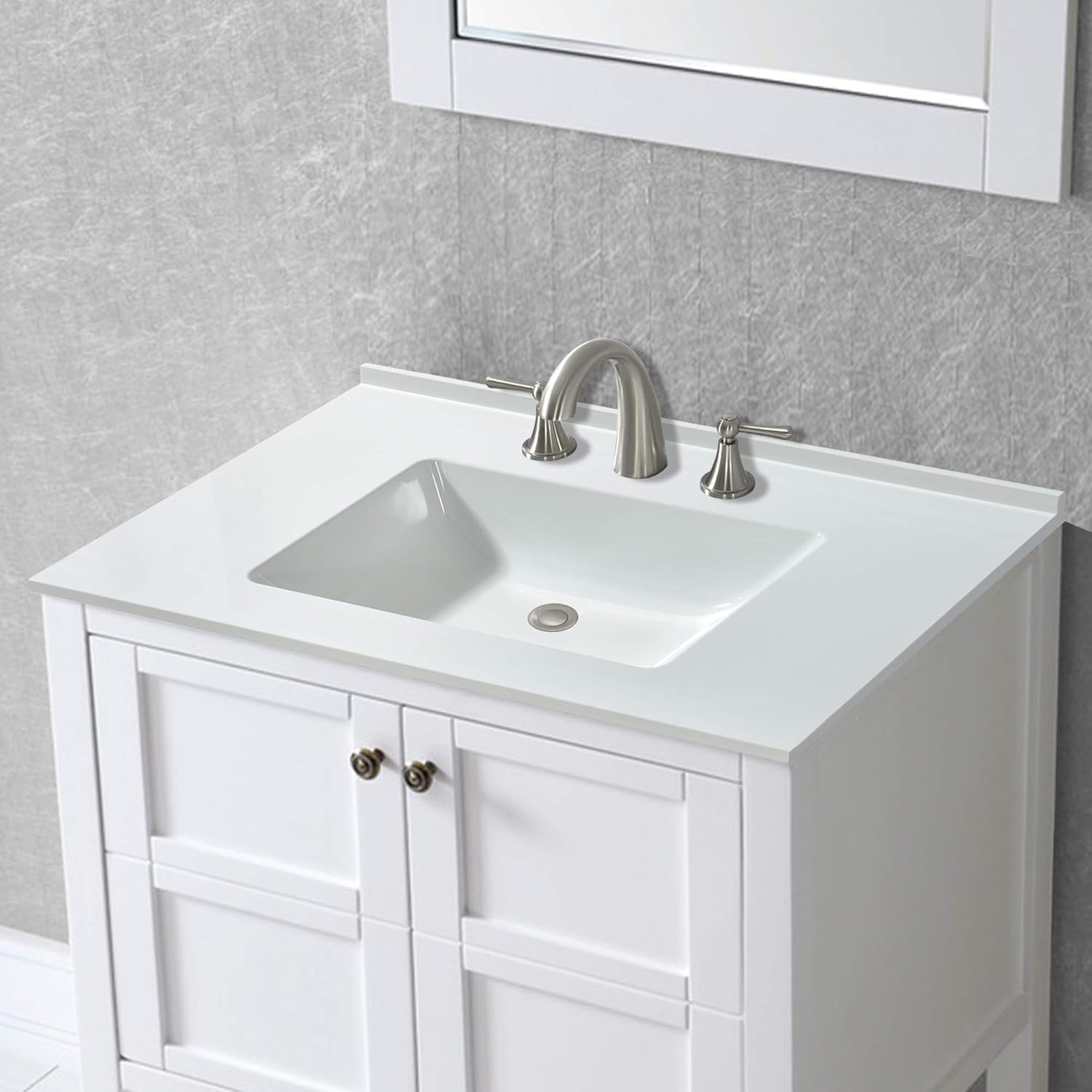 Woodbridge Vt3119 1000 Solid White Vanity Top 31x19 Amazonca Tools Home Improvement Woodbridge Vt3119 1000 Solid White Vanity Top 31x19 Amazonca Tools Home Improvement