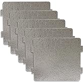 5 Pcs Microwave Oven Parts Waveguide Cover Universal Mica Sheet | Microwave Oven Repairing Part for Kitchen Home Office Restaurant (4 Inch X 4.7 Inch)