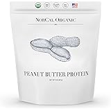 Norcal Organic - Peanut Butter Powder, 2lb | 11g Protein, 100 Calories, 41 Servings | Vegan, Natural, Organic, Low Calorie