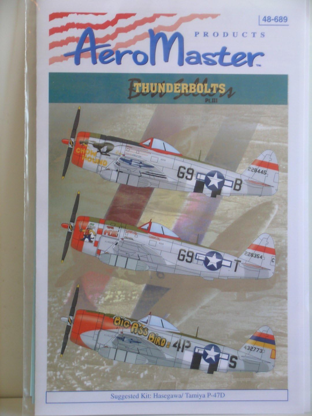 AeroMaster Decals "Best Sellers Thunderbolts Part III"