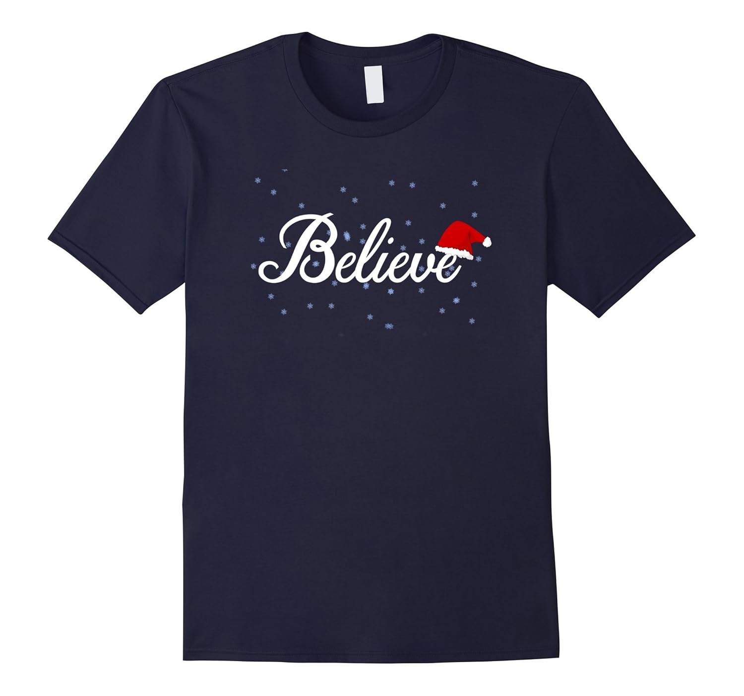 Believe Christmas Pajamas T-Shirt Funny Santa Christmas Gift-ANZ