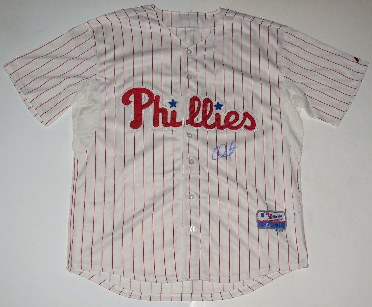 chase utley signed jersey