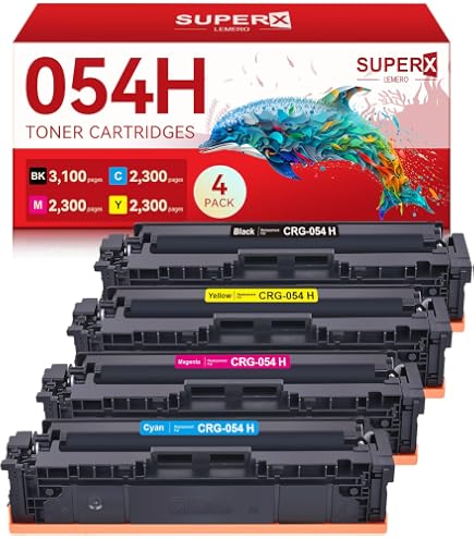 Amazon.com: Canon Cartridge 054 H C 054H, 2300 Pages, Cyan, 1