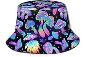 FATTTYCY Bucket Hat Summer Beach Sun Hat Packable Fisherman Cap