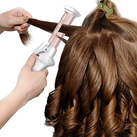 Eurobuy Cordless Curling Iron Portable Mini Hair Curling Iron Usb