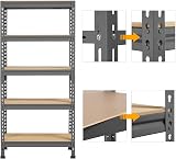 Yaheetech 5 Tier Garage Shelving Unit Heavy Duty 150KG per Shelf 750KG view 8