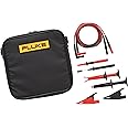 Fluke TLK-220 SureGrip Industrial Test Lead Kit with Zippered Vinyl Carry Case