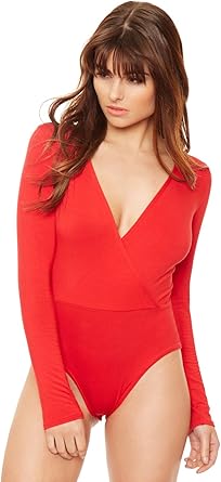 Red bodysuit amazon Clearance