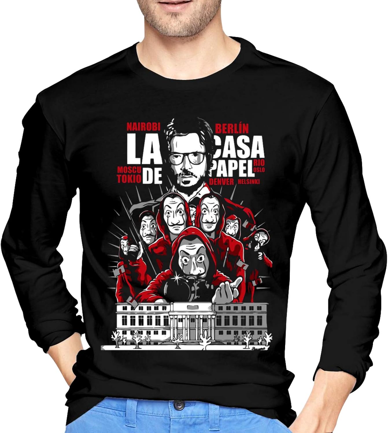 money heist t shirt design