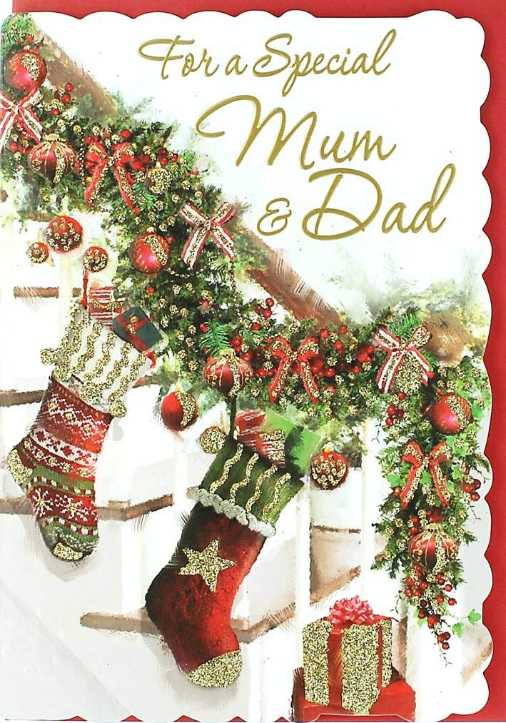 mum and dad christmas stockings