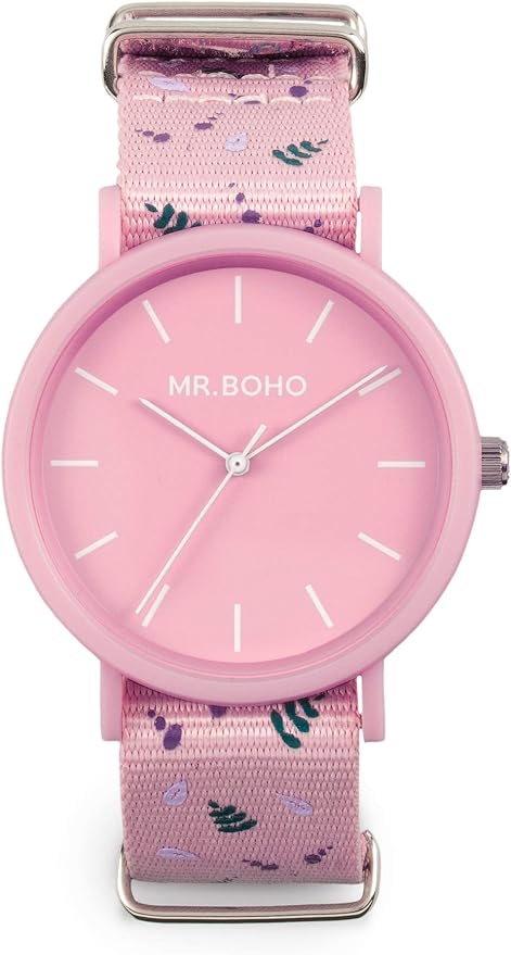 MR. BOHO Reloj Analógico para Adultos Unisex de Cuarzo ...