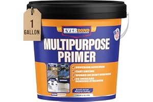 EVERBOND Multipurpose Primer - Primer for Roof Coatings - Use on EPDM Rubber, Wood, Fiberglass, Concrete, and Metal Surfaces - Easy to Apply on RVs, Campers, and Trailers - 1 Gallon