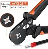 Preciva Crimping Tool Set 2000 Ferrules Self-Adjusting Ratchet 0.25-10mm² view 3