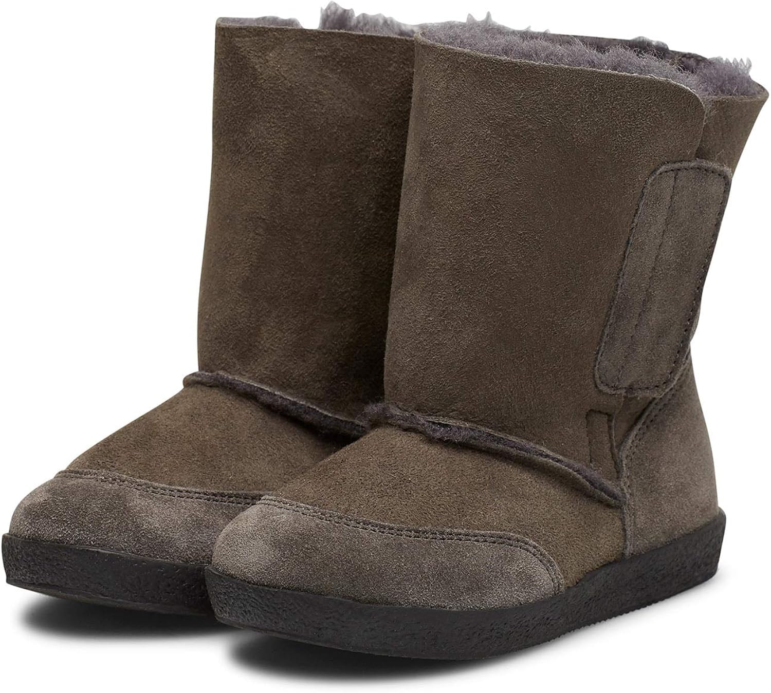 Falcotto Carl-Suede Boots Grey 19, 3 UK Child - Image 4