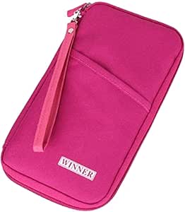 nylon passport wallet
