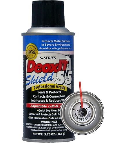Amazon.com: DeoxIT D5S-6 Spray, More Than A Contact Cleaner, 142g