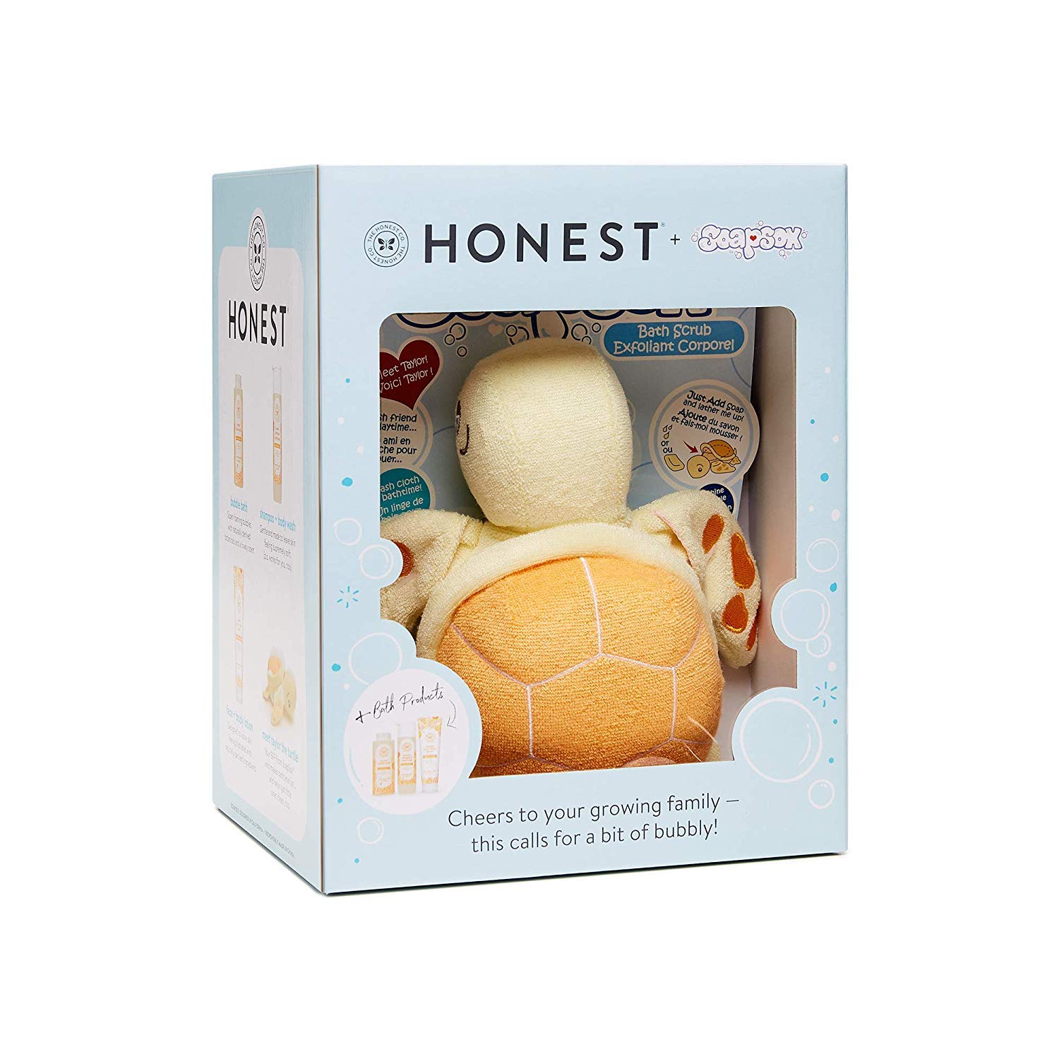 The Honest Company Honest Bubble Bath Moments Gift Set Face And
