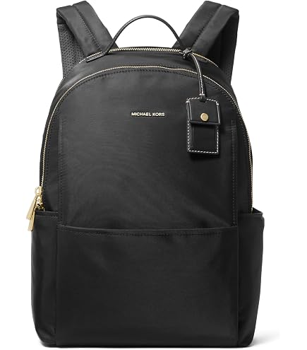 Amazon.com: Michael Kors Men's Malone Backpack, Silver-Tone