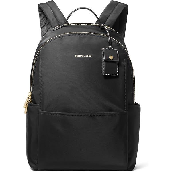 Amazon.com | Michael Kors Men's City Buckle Backpack, Silver Tone