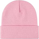 2THESTARS Beanie for Men Women Warm Winter Hat Windproof Thick Knitted Cuffed Unisex Skull Cap