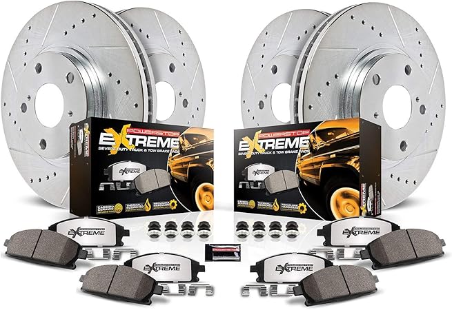 Amazon Com Power Stop K6268 36 Z36 Truck And Tow Front And Rear