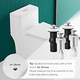 ZFYQ Toilet Seat Fittings 4 Pcs Expansion Screws Universal Hinges Bolts view 7