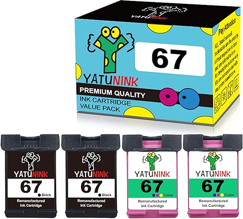 hp printer ink 67 color