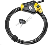 Master Lock 8433EURD Security Cable Key Lock 30 cm to 1.8 m Black view 5
