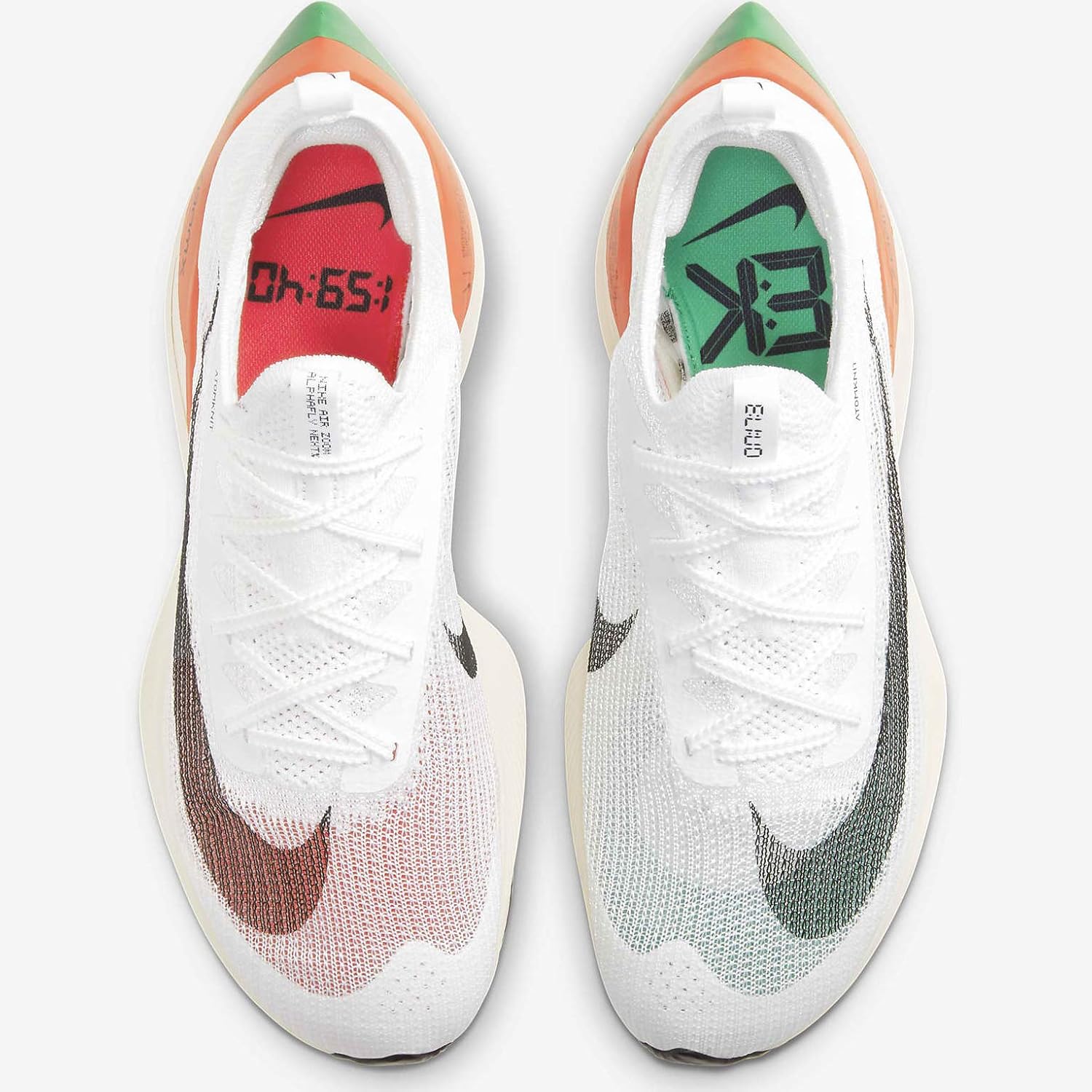 Amazon ナイキ エア ズーム アルファフライ ネクスト Ek Air Zoom Alpha Fly Next Ek ホワイト グリーン チリレッド ブラック Dd77 101 日本国内正規品 27 5cm スニーカー